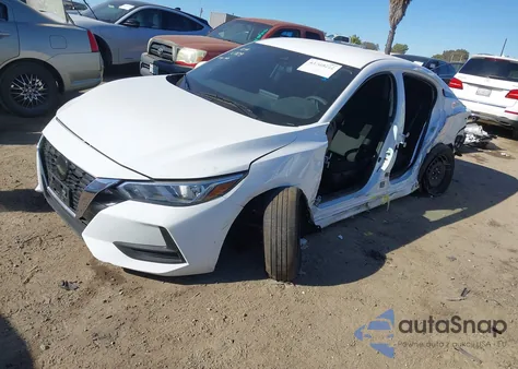 2022 Nissan Sentra S Xtronic Cvt from USA, damaged, VIN 3N1AB8BV3NY213255